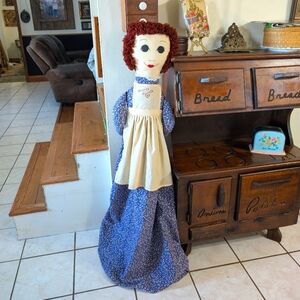 Hanna Hoover Apron Vintage Vacuum Cover Sweeper Doll Kitchen Decor Cleaning